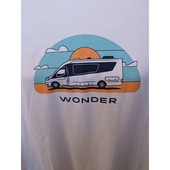 Men's KOTN Van Wonder T-Shirt Egyptian 100% Cotton Size L - Picture 3 of 5